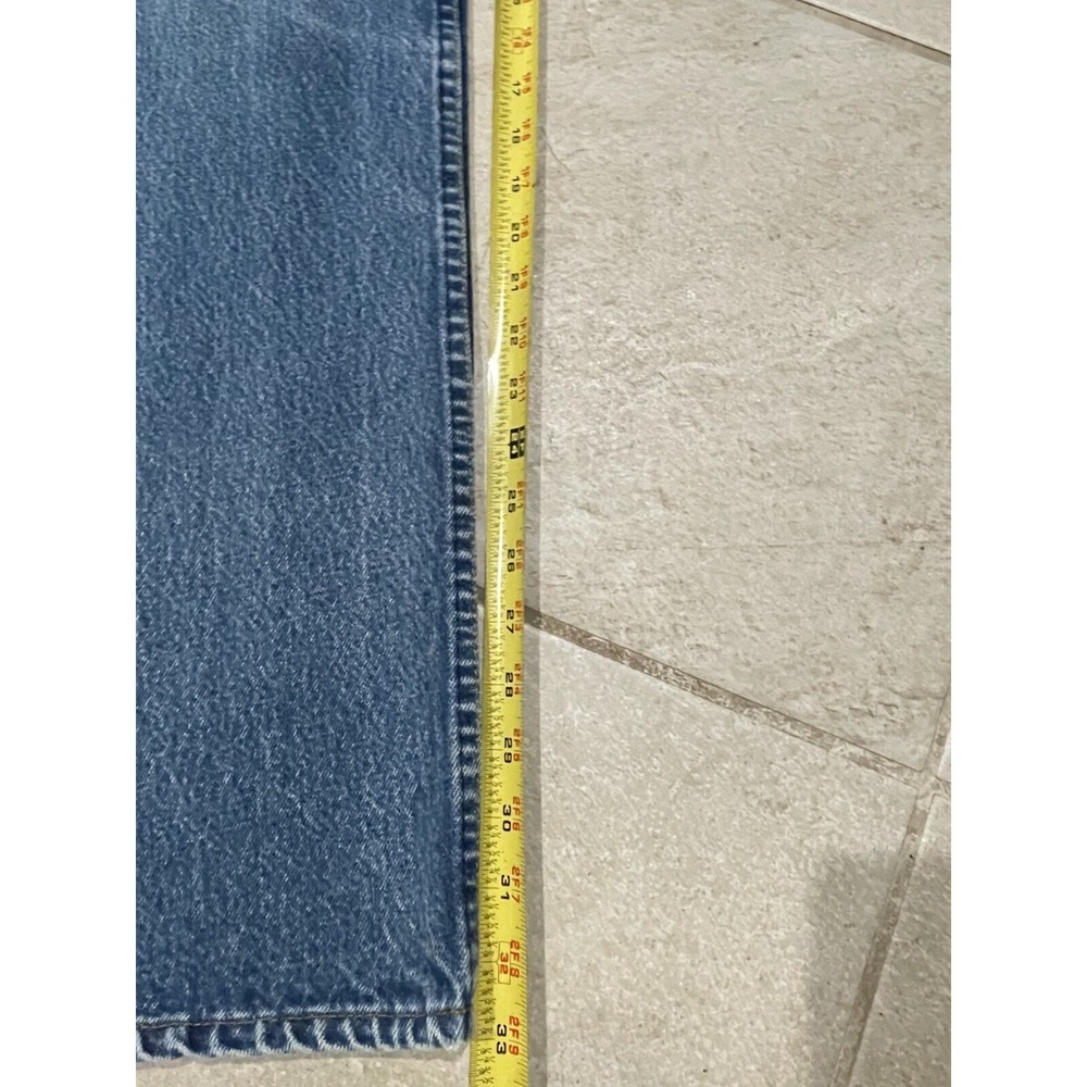 Levis 509 0217 Jeans‎ Mens Fits 32x33 Blue Whisker Fade Made In USA Orange Tab - Picture 4 of 6